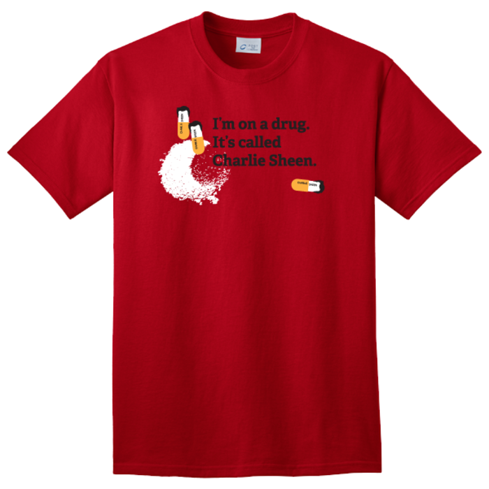 charlie sheen winning shirt hot topic. Charlie Sheen shirtwear: